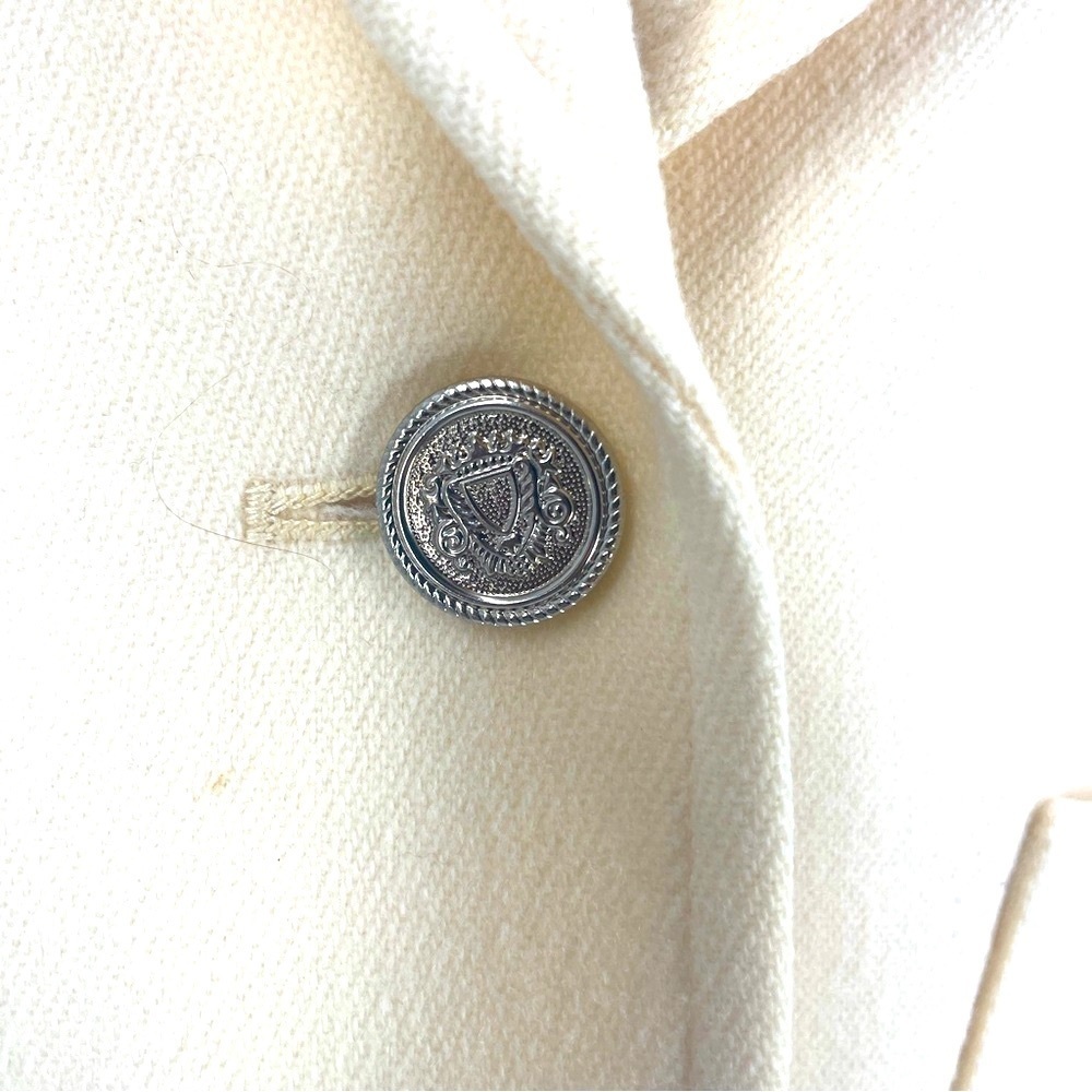 Pendleton - Vintage Crested Preppy Blazer - Petite Size 8 - Picture 5 of 13